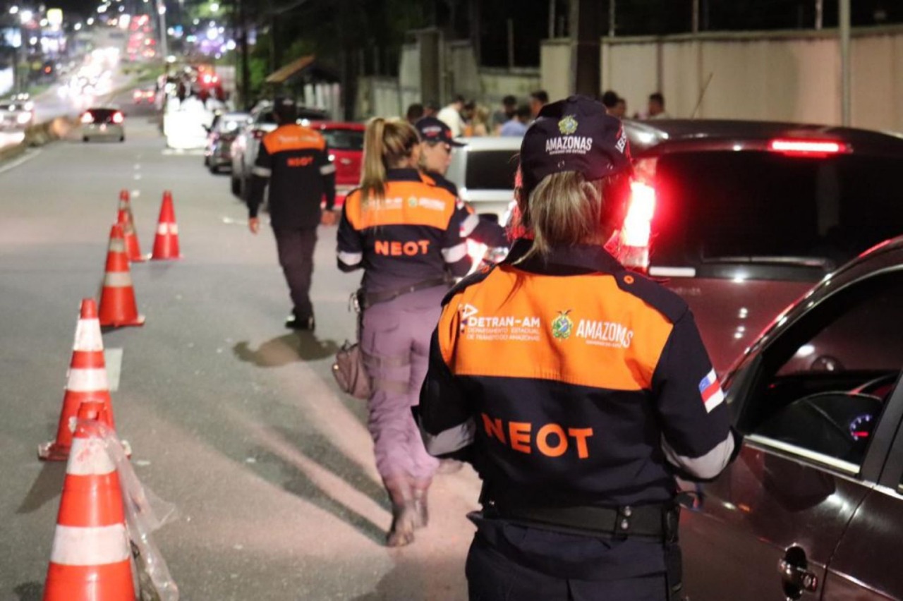 Detran-AM inicia operação para flagrar motoristas bêbados durante festas de fim de ano
