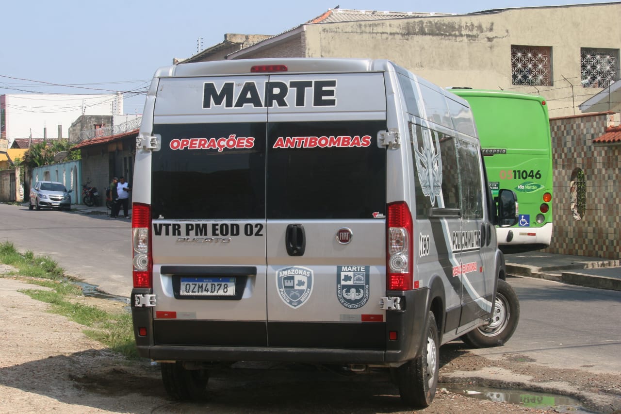 Artefato explosivo é encontrado em ônibus 612 em Manaus