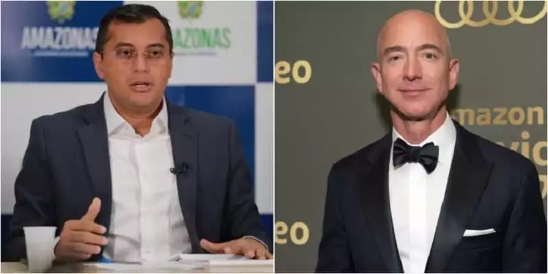Governador do Amazonas cobra Jeff Bezos por uso do nome Amazon sem pagar nada