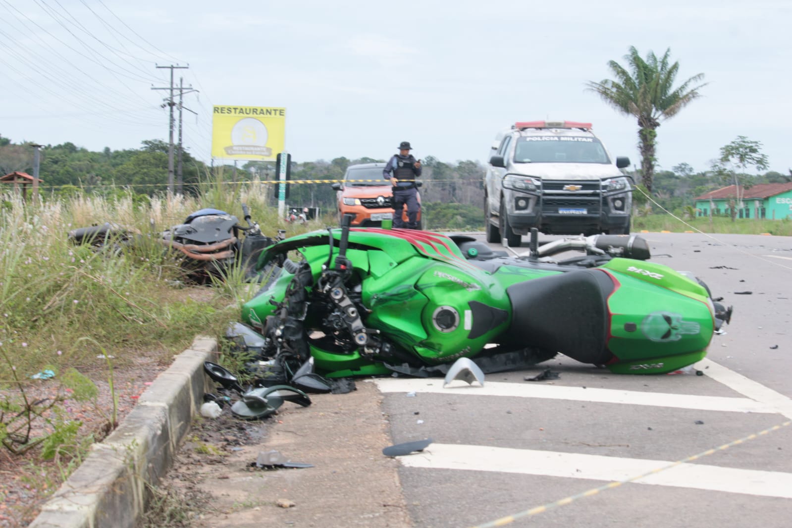 Imagens mostram gravidade de acidente na AM-070 que deixou um morto e 3 feridos; veja