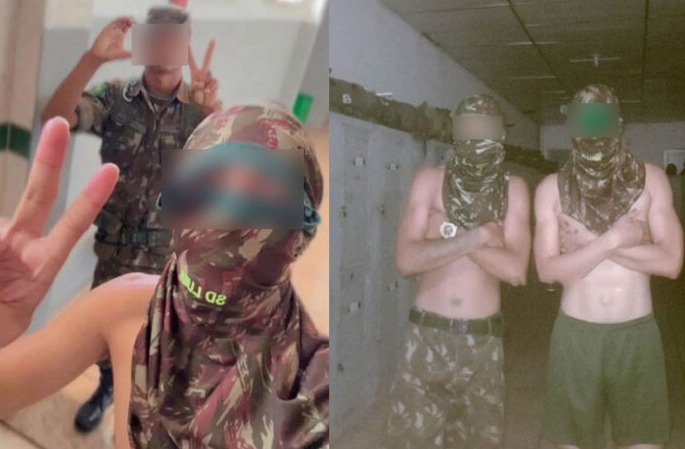 Soldados do Exército em Manaus fazem gesto do CV dentro de quartel