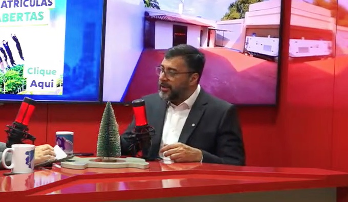 Governador Wilson Lima testa positivo para Covid-19 e Influenza