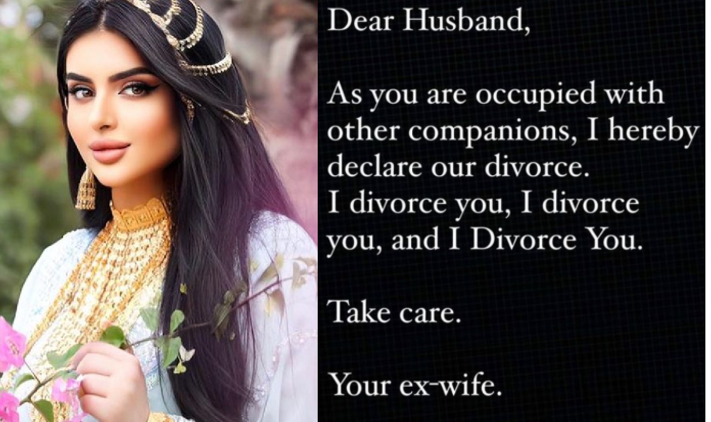 Princesa de Dubai choca ao expor traição do marido e anunciar separação em post no Instagram