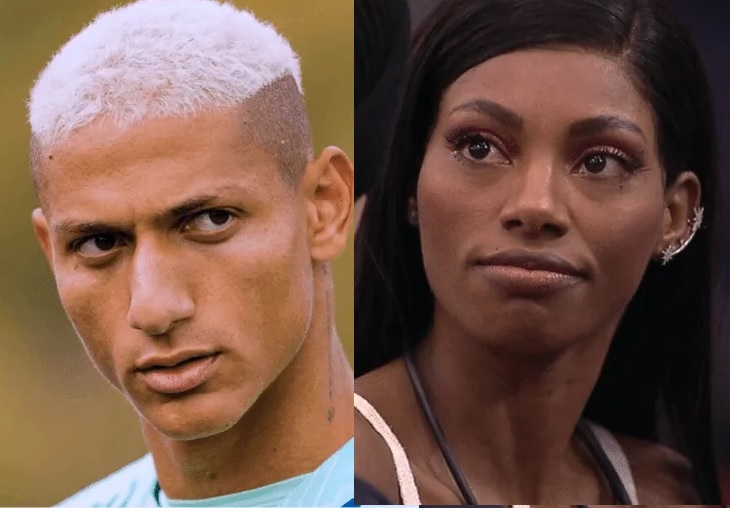 BBB23: Tina diz ter ficado com Richarlison no Carnaval: ‘grudada com ele’