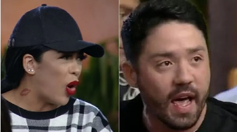 Rico bate boca com Medrado durante formação de roça: 'Falsa e mentirosa'