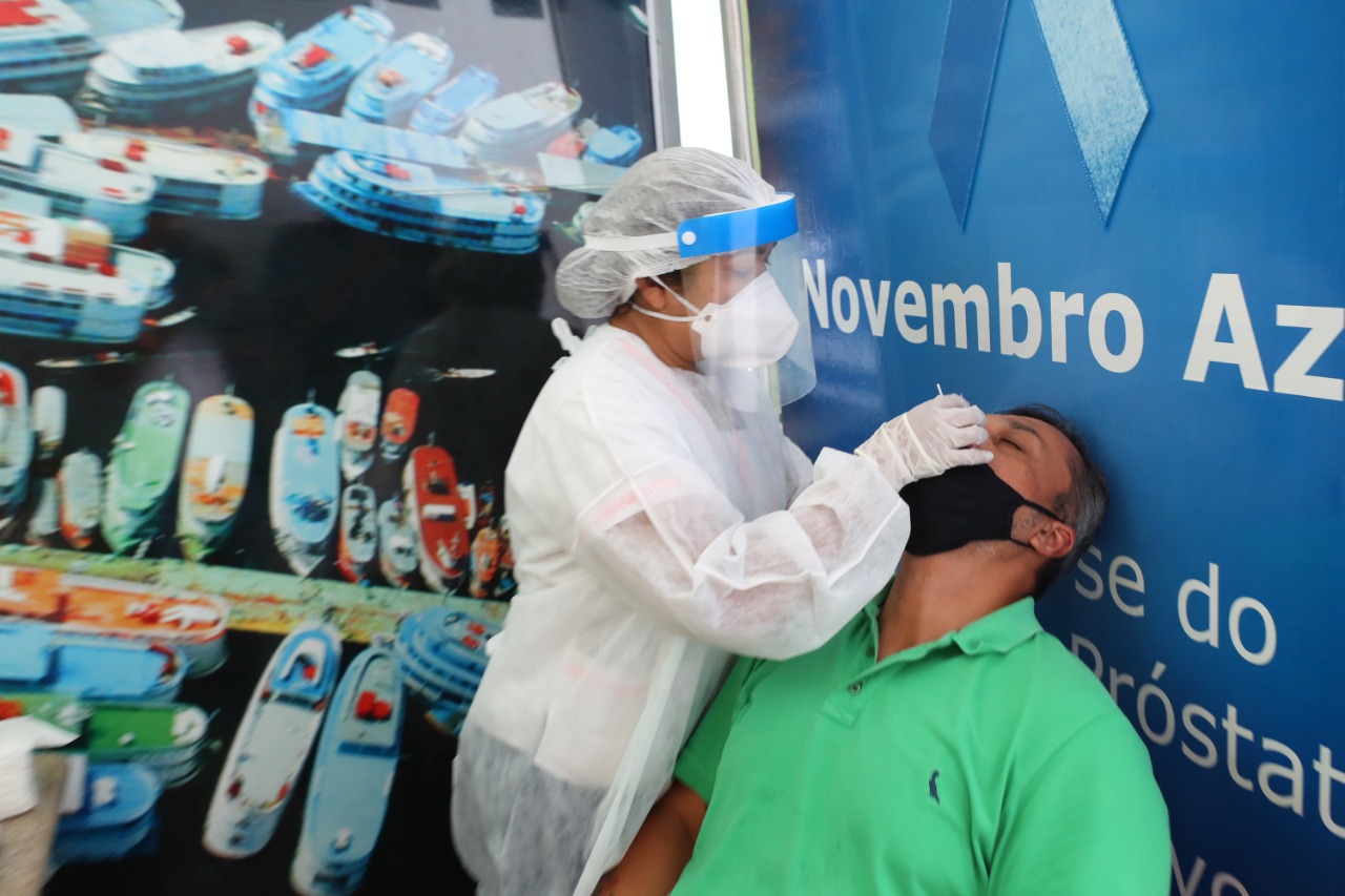 Amazonas não registra morte por Covid nas últimas 24 hs; Novos casos são 136