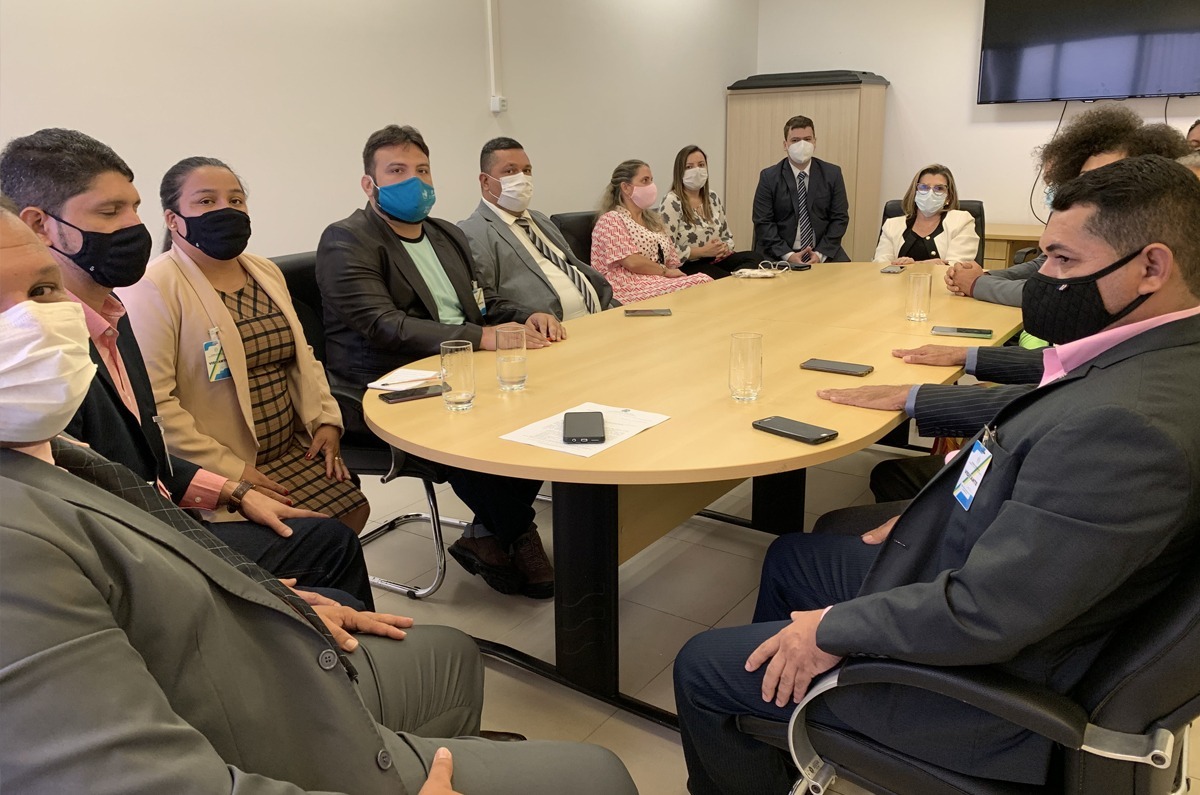 Corregedoria-Geral de Justiça recebe vereadores para discutir segurança no Amazonas