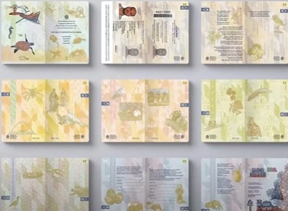 Governo Federal lança novo passaporte que homenageia regiões do Brasil; veja modelo