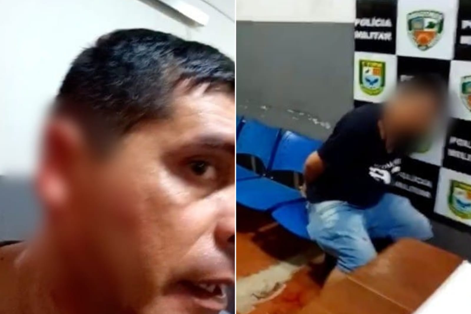 Homem arranca orelha a dentada de policial em quartel da PM no Amazonas; vídeo