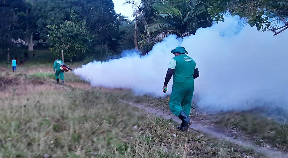 FVS realiza ação de combate à malária em região indígena no Amazonas