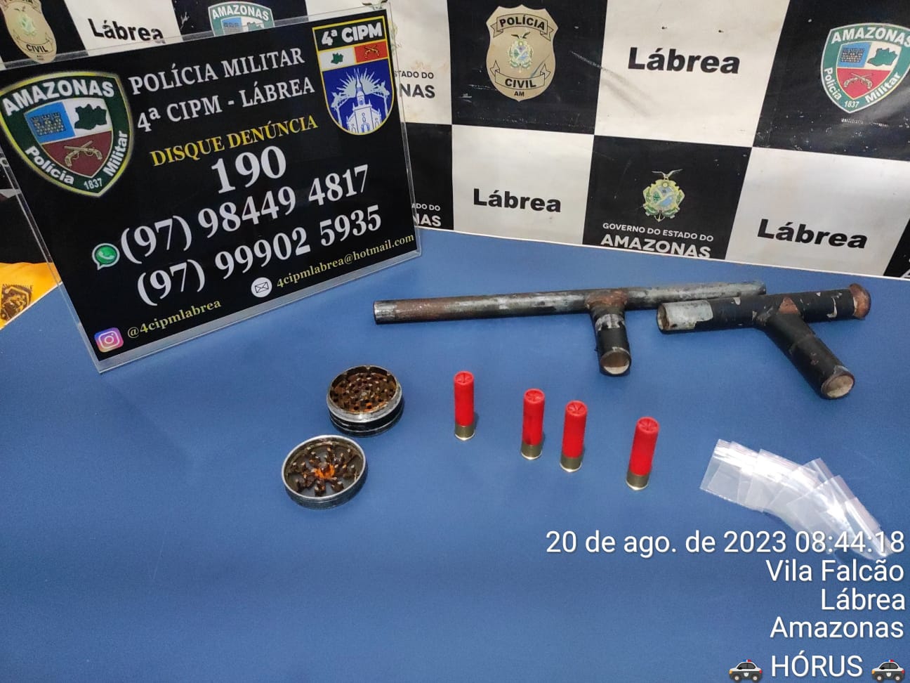 Drogas são apreendidas em casa de show no Amazonas