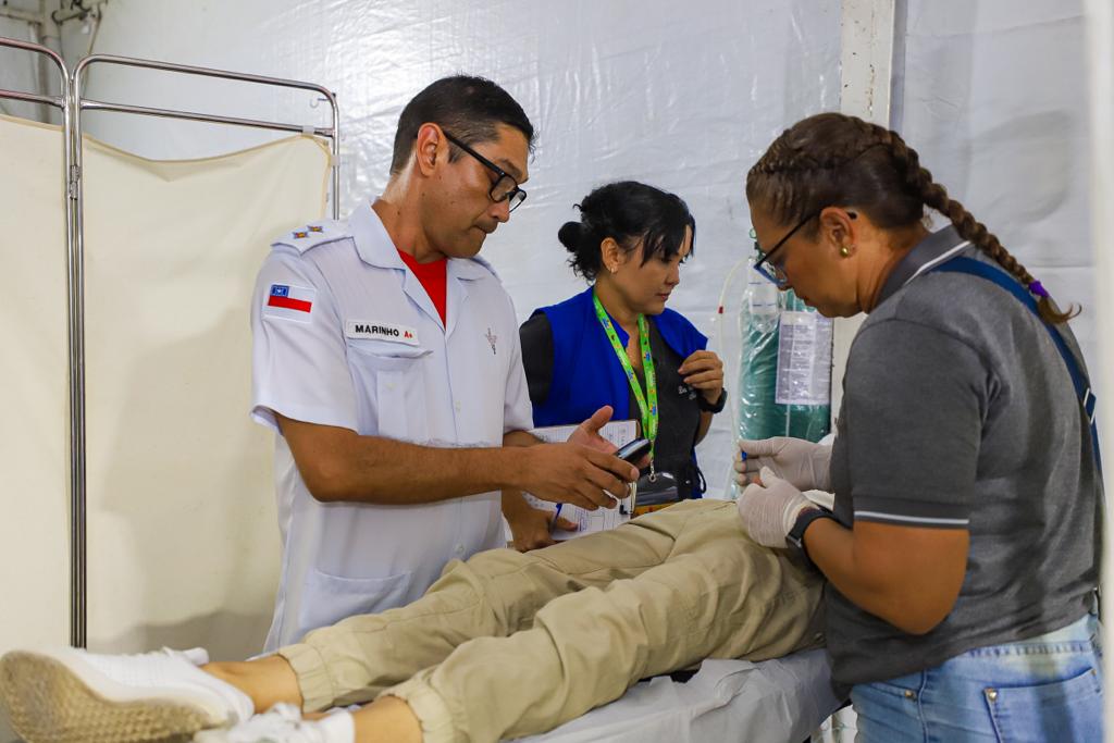 Desidratação e consumo excessivo de álcool foram principais atendimentos no 'Sou Manaus'