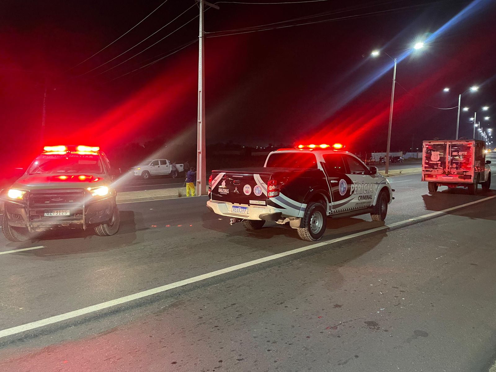 Motorista desce de caminhão e morre atropelado ao tentar atravessar na AM-070 