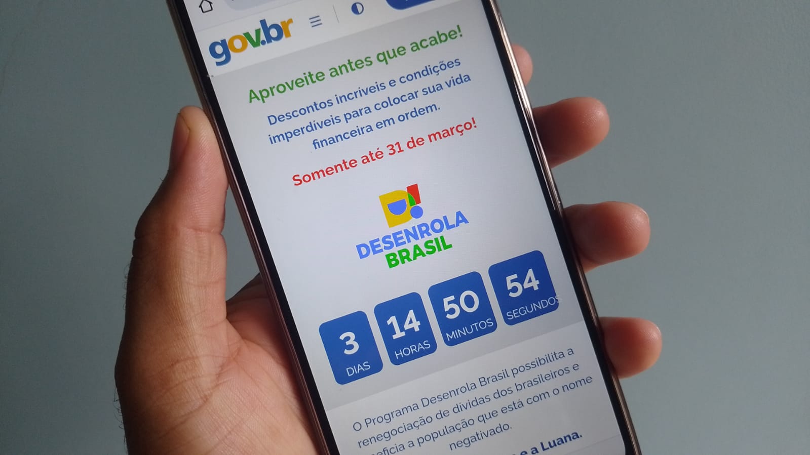 Governo prorrogará programa Desenrola Brasil
