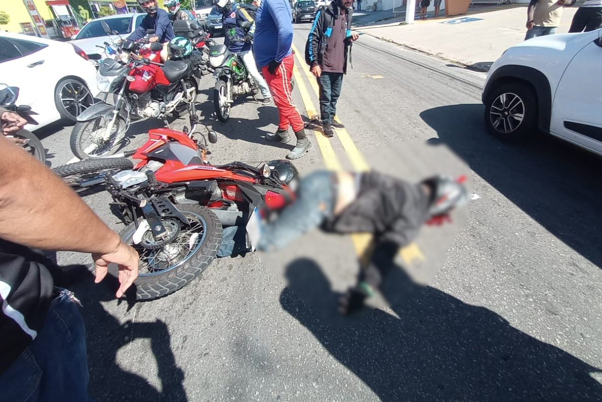 Motociclista morre em colisão com ônibus no bairro Parque 10 