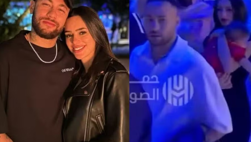 Bruna Biancardi leva Mavie a jogo de Neymar, em meio a rumores de reconciliação