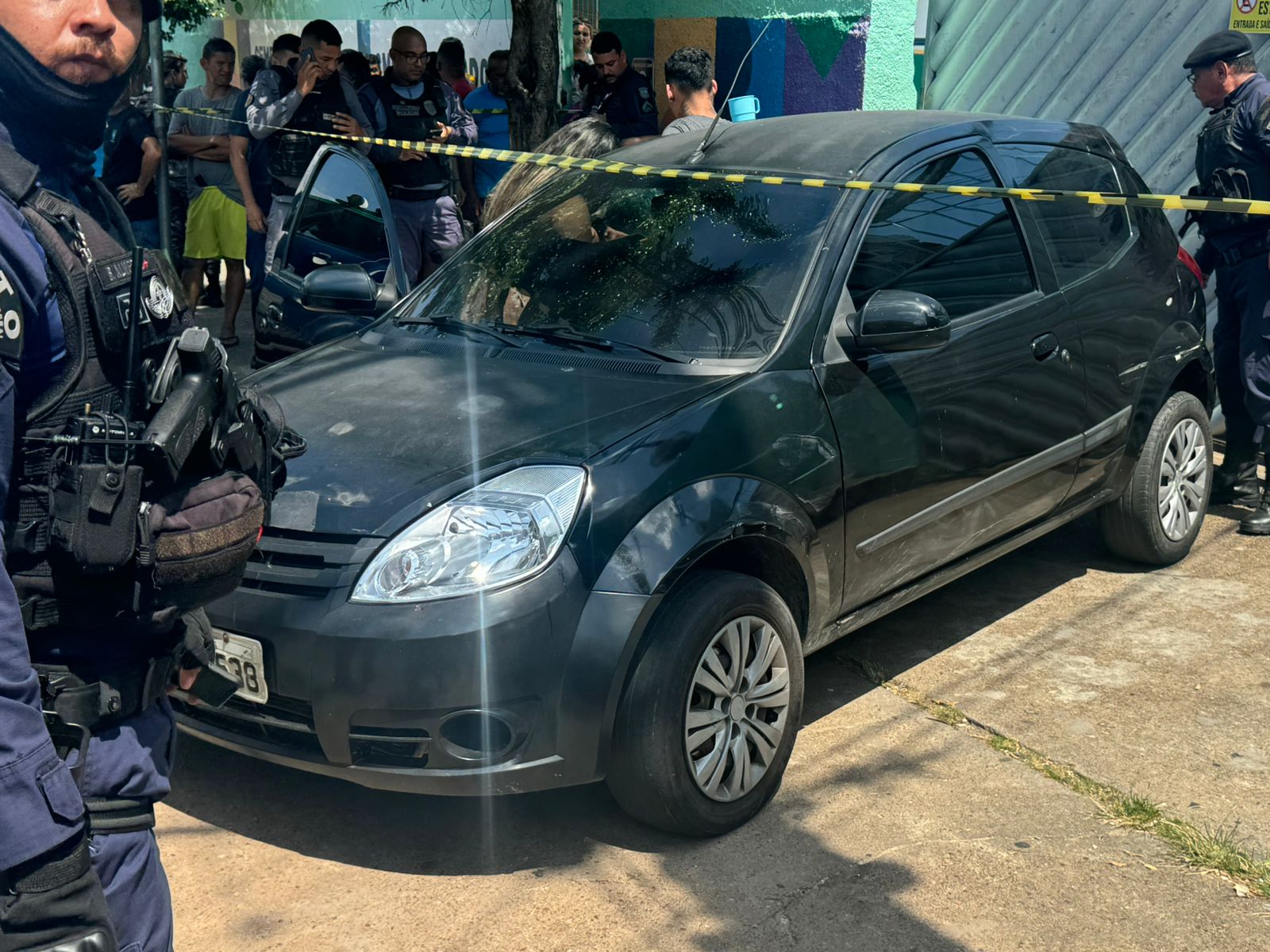 Criança de 4 anos assistiu assassinato de agente de portaria na frente de escola no São Jorge