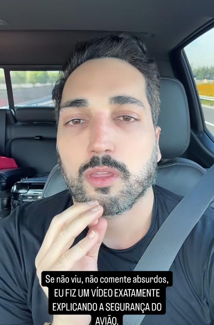 Youtuber se pronuncia após suposta premonição sobre queda de avião da Voepass