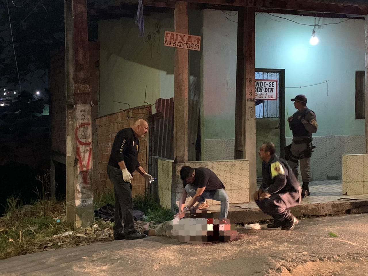 Homem tem dentes arrancados e crânio quebrado durante execução em Manaus