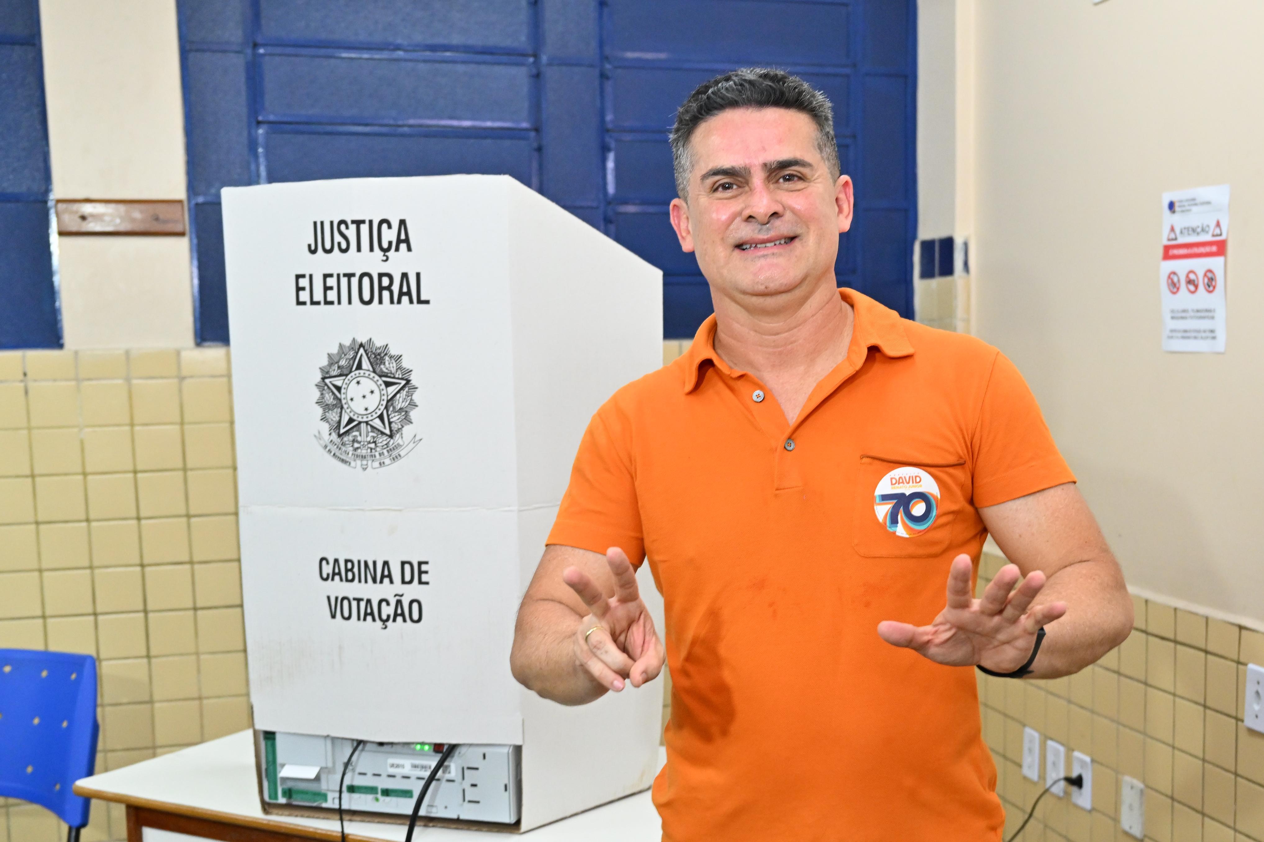 Confiante com a reeleição, David Almeida diz que sentimento é de dever cumprido