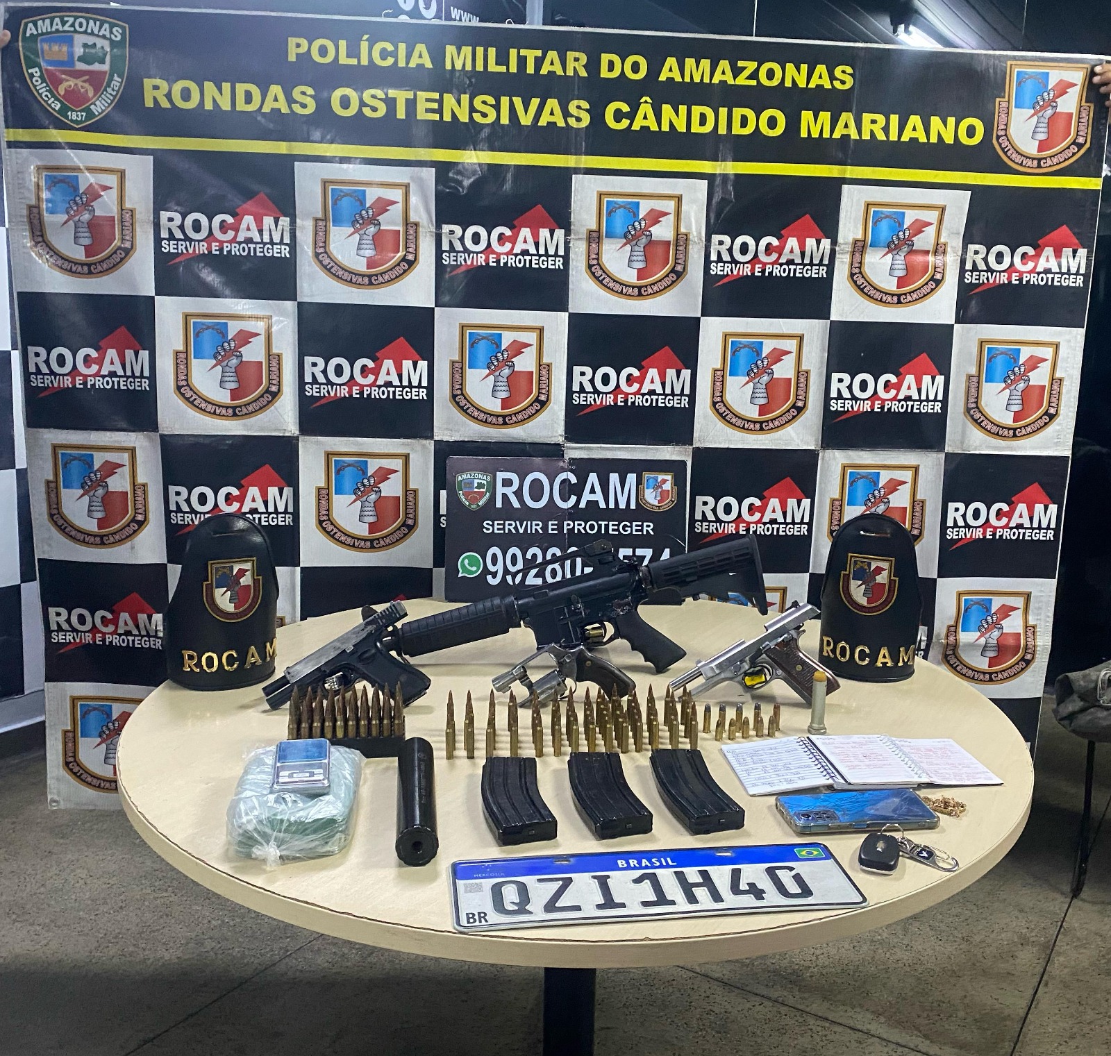 Grupo é preso prestes a roubar loja no réveillon em Manaus