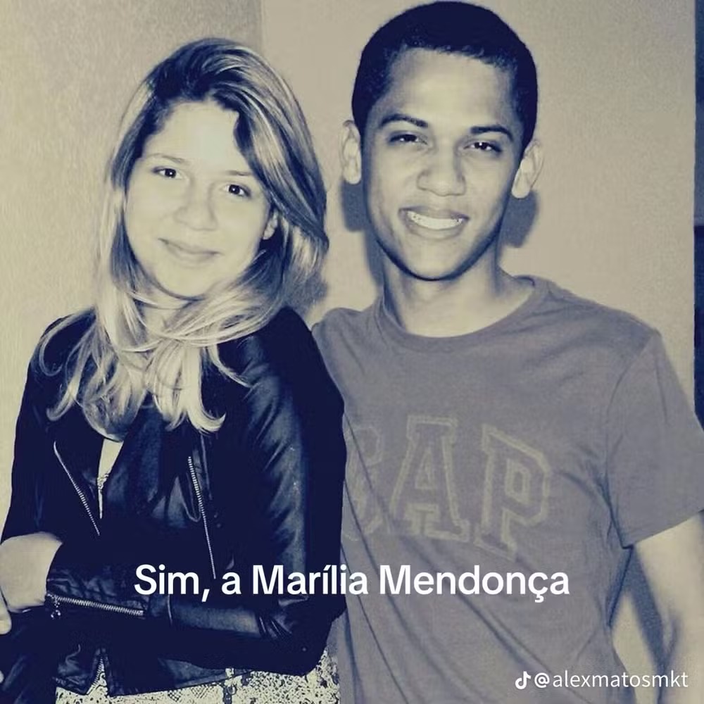 Publicitário viraliza ao revelar namoro com Marília Mendonça na adolescência