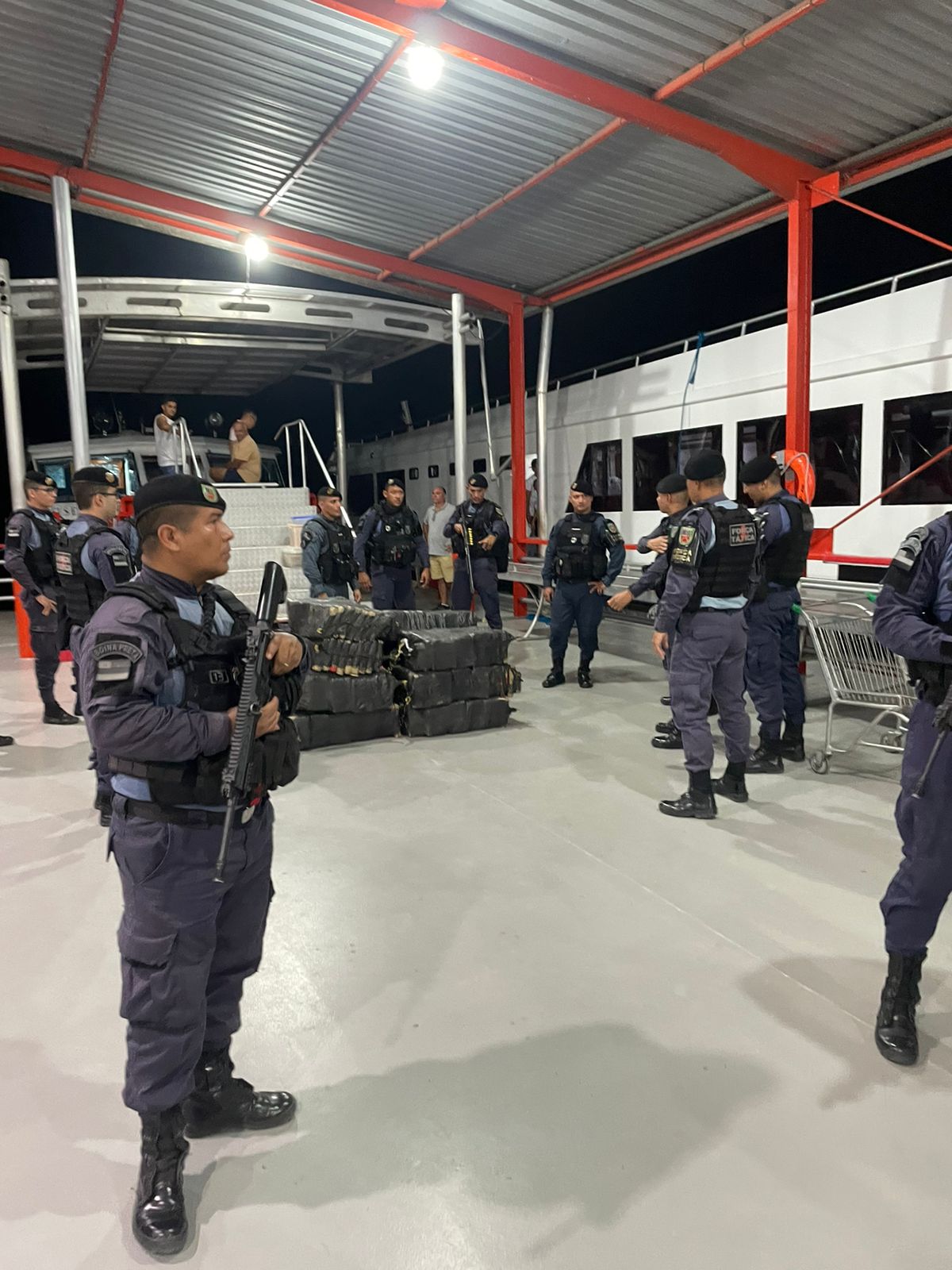Operação Impacto: Ação da polícia apreende grande quantidade de drogas no Amazonas