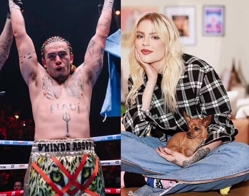 Luísa Sonza comenta vitória de Whindersson em luta de boxe após rival chamá-lo de 'corno'