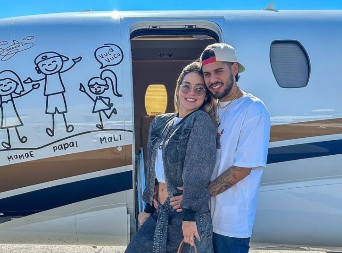 Jatinho 'dado' de presente a Zé Felipe segue no nome de Virgínia após separação