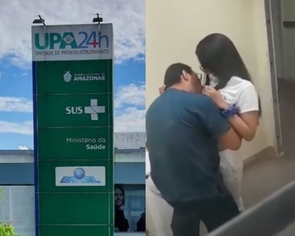 Médico e estagiária de enfermagem são flagrados fazendo sexo dentro de UPA em Manaus