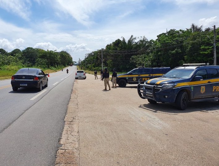 PRF faz operação na BR-174 e BR-319 para reduzir acidentes fatais nas rodovias