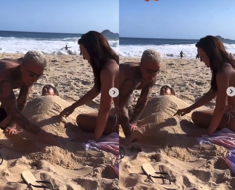 Affair ou amizade? MC Daniel e Rafa Kalimann são flagrados em praia e levantam rumores