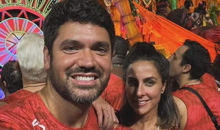 Repórter da Globo assume namoro com madrinha de casamento Carol Barcellos
