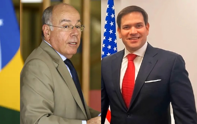 Mauro Vieira e Marco Rubio têm 1ª reunião após sanções dos EUA a Moraes e tarifaço 