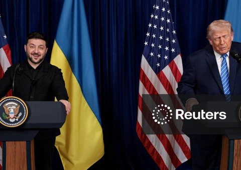 Zelenskiy discute presença de tropas dos EUA na Ucrânia com Trump