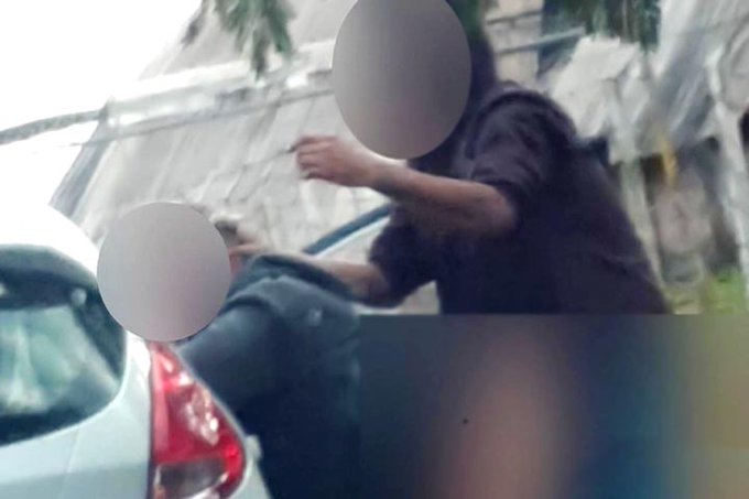 Vídeo: casal é flagrado fazendo sexo em avenida em plena luz do dia