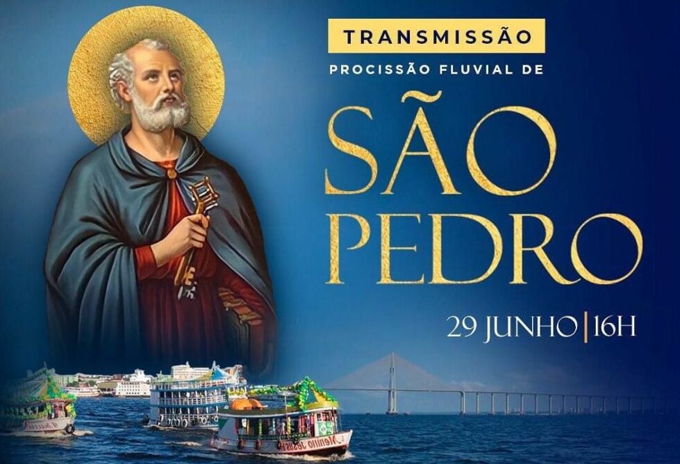 São Pedro tem procissão fluvial em Manaus hoje à tarde