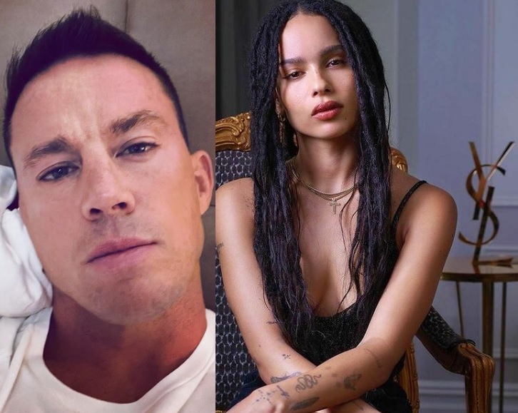 Channing Tatum e Zoë Kravitz são flagrados juntos e aumentam rumores de romance