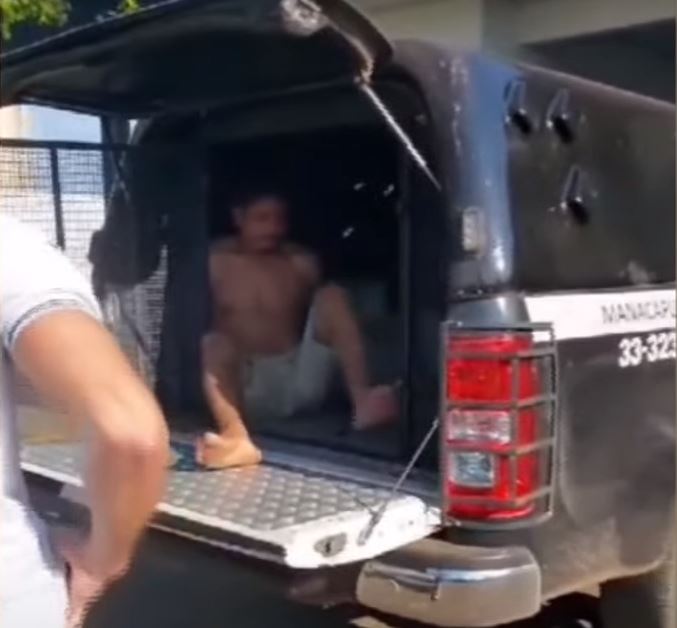 Foragido é preso por tentar estrangular ex e ameaçar degolar filhos dela no Amazonas