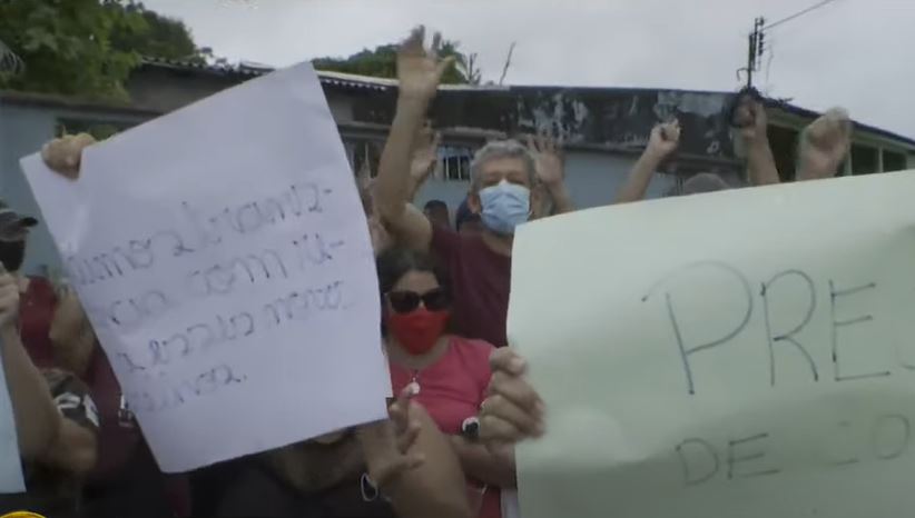 População faz novo protesto contra implantação de novo sistema da Amazonas Energia 