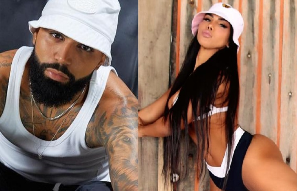 Gabigol nega conhecer atriz que avaliou sua performance na cama e ela rebate com foto