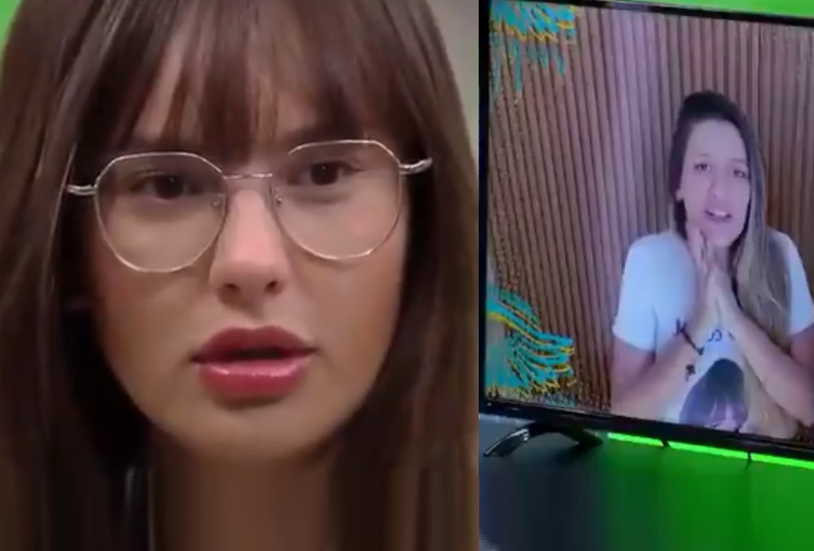 Irmã de Thais dá suposta dica em vídeo do Anjo e sister fica chocada