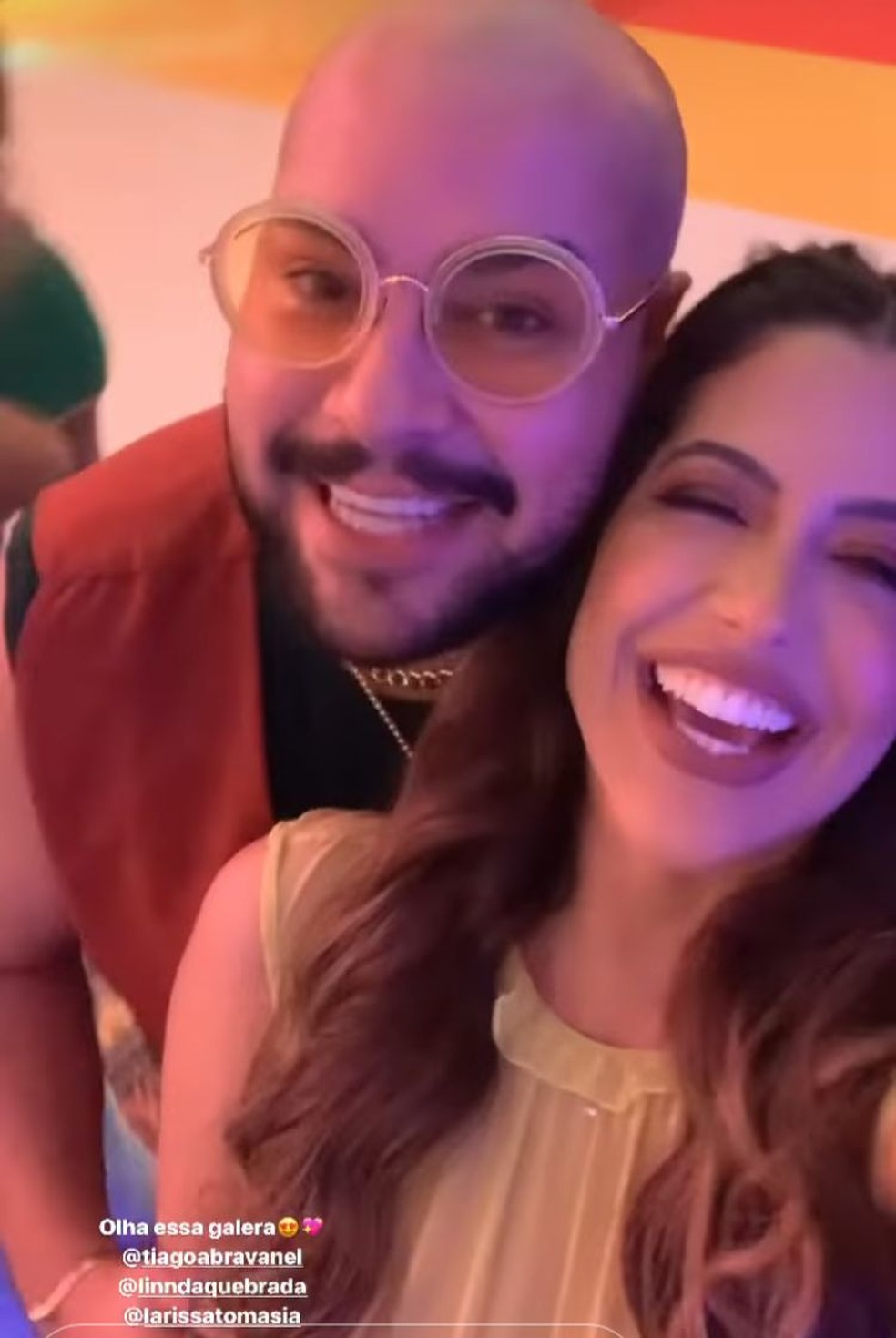 Aniversário de Ludmilla reúne ex-BBBs 