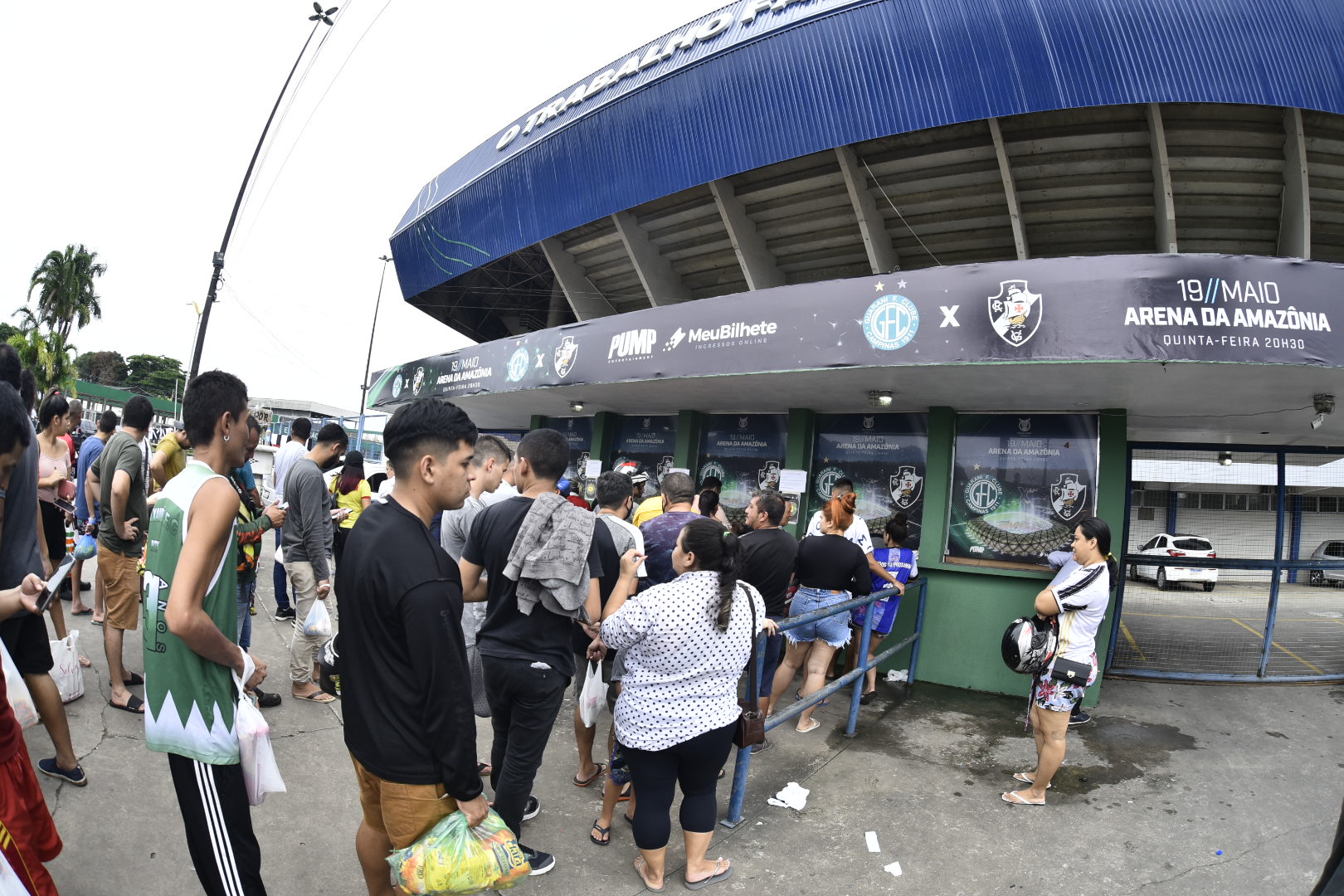 PcD´s têm acesso gratuito ao jogo entre Guarani e Vasco na Arena da Amazônia 