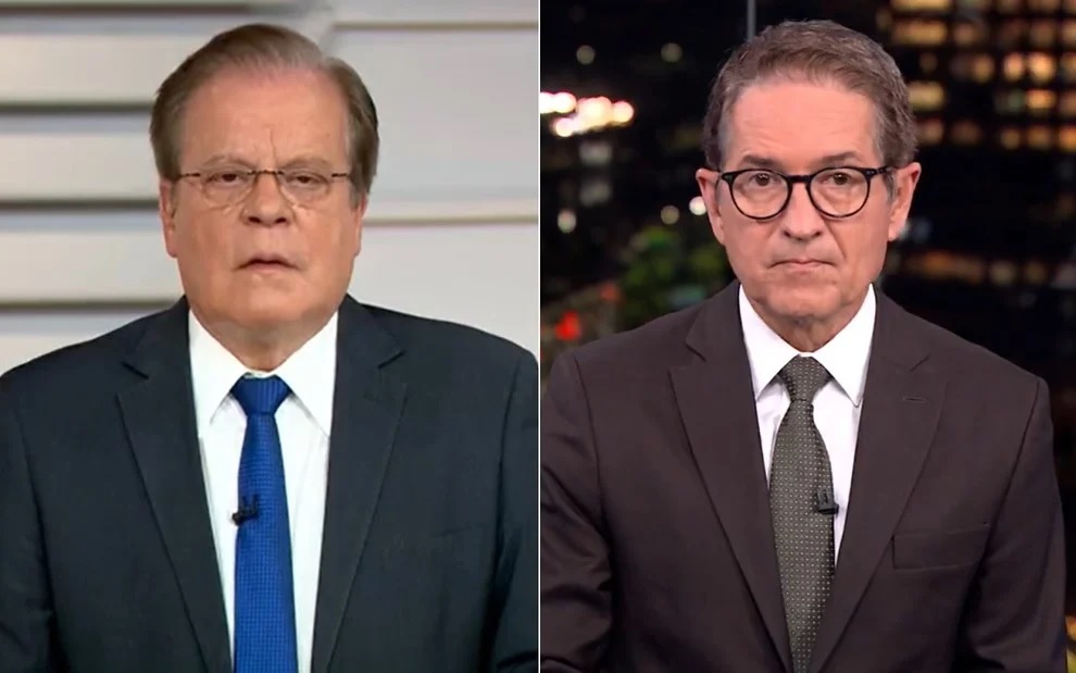 Carlos Tramontina e Chico Pinheiro foram demitidos da Globo com ‘voto de silêncio’, diz colunista