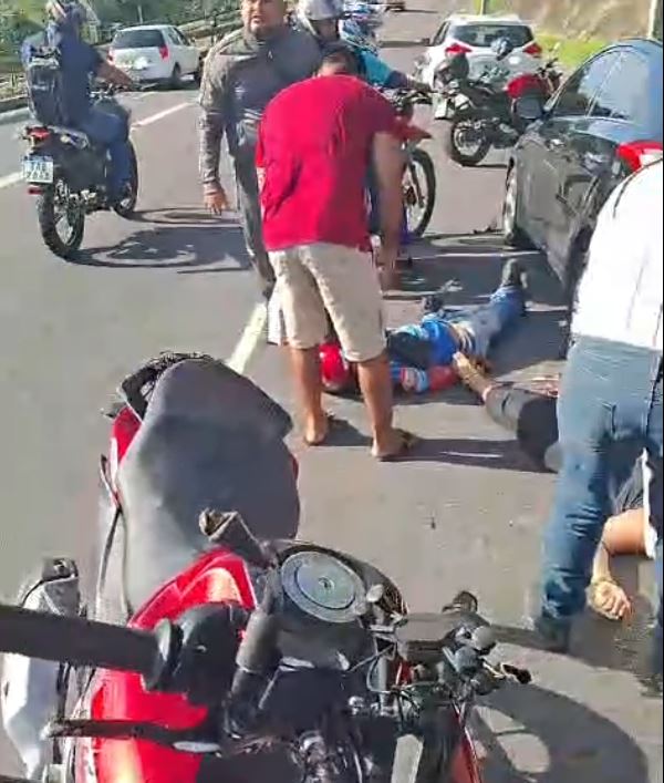 Homem morre ao ter fígado dilacerado durante acidente na Avenida das Torres