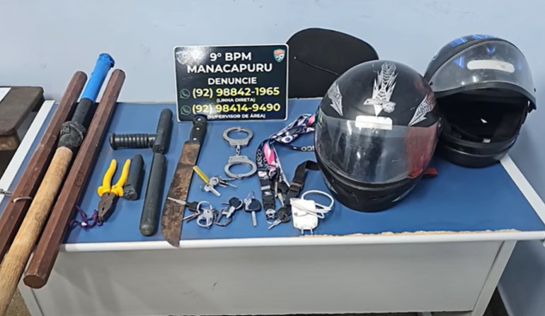 Seguranças são presos suspeitos de torturar e tentar matar jovem em Manacapuru