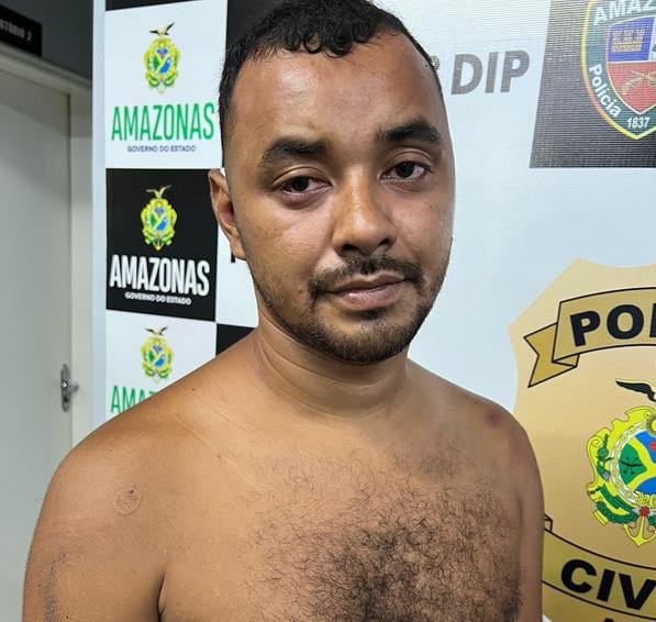 Pistoleiro de facção é preso após tentar metralhar avião da polícia em Manaus