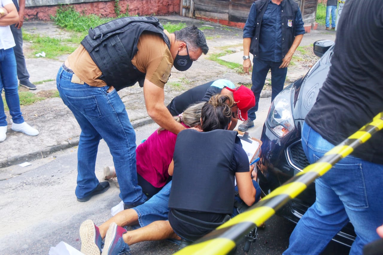 Empresário é executado à queima-roupa na frente de mulher em Manaus