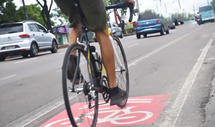 Ciclovia da avenida Coronel Teixeira será desativada para reforma em Manaus
